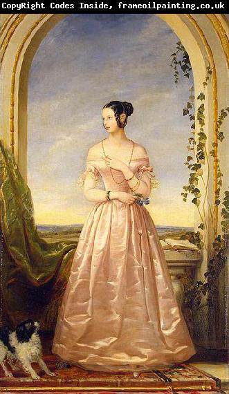 unknow artist Grand Duchess of Russia, Alexandra Nikolaievna (1825-1844), daughter of Nikolai I